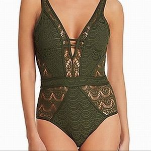 Olive green Becca swimsuit